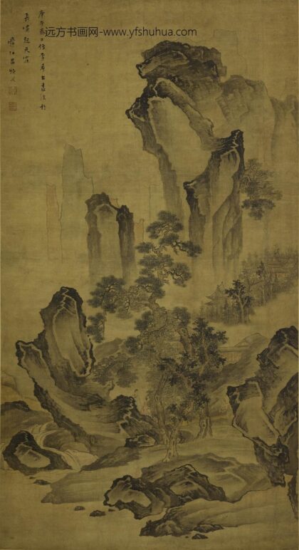 吕焕成 仿李唐山水轴.jpg