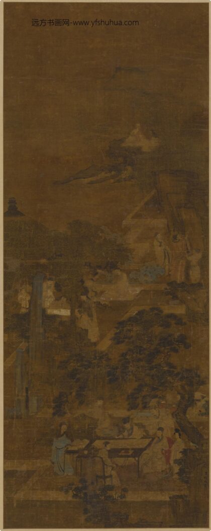 吕焕成 西园雅集图轴.jpg