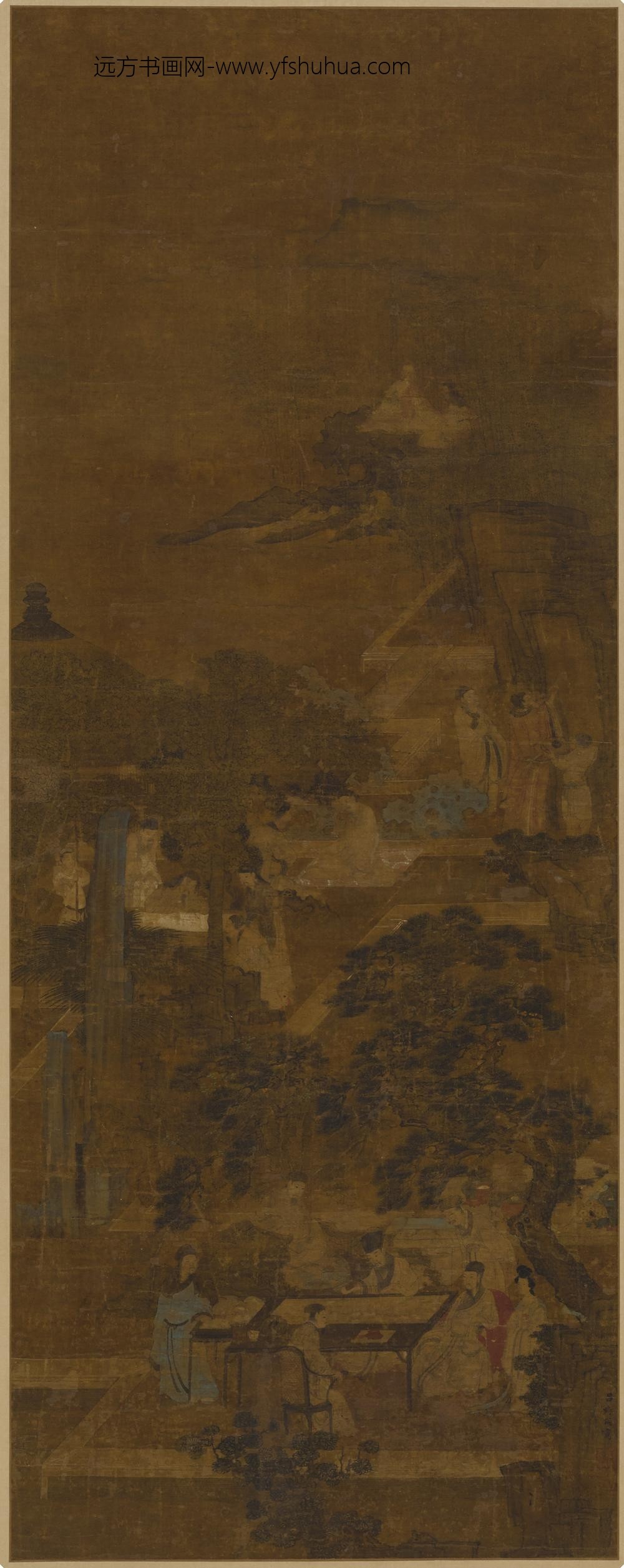 吕焕成_西园雅集图轴