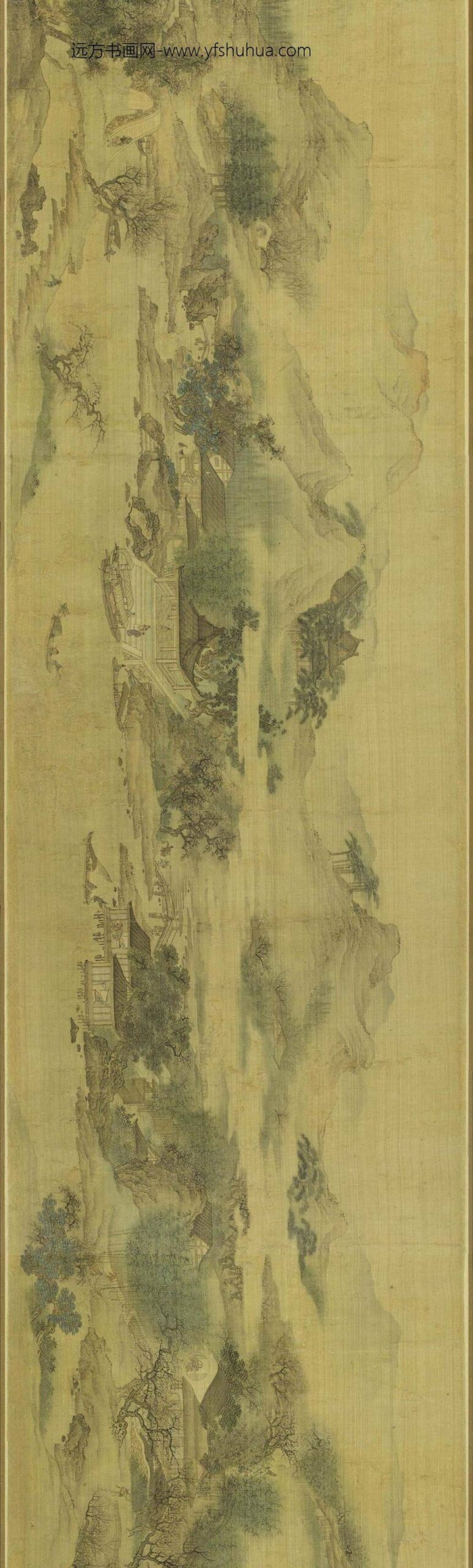 吕焕成_西溪别业图卷_