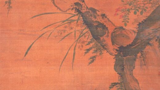 吕纪 浴凫图轴.jpg