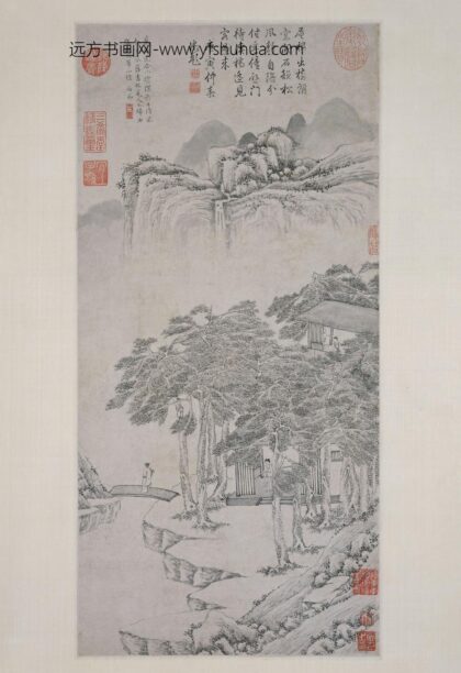 居节 万松小筑图轴.jpg