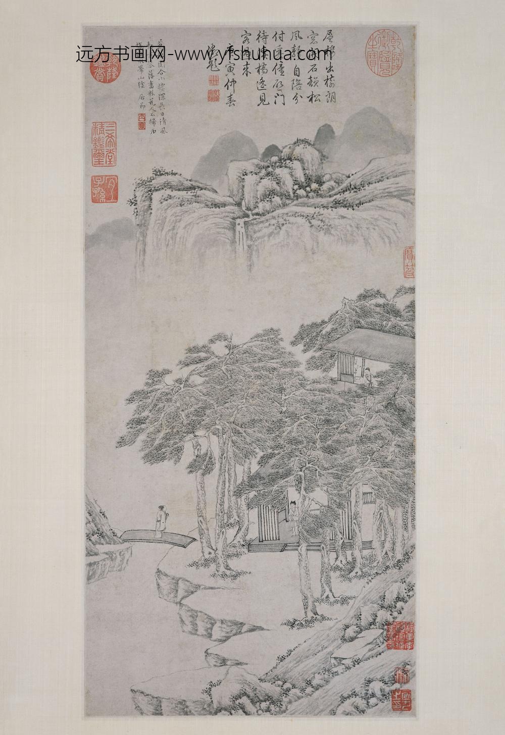 居节_万松小筑图轴