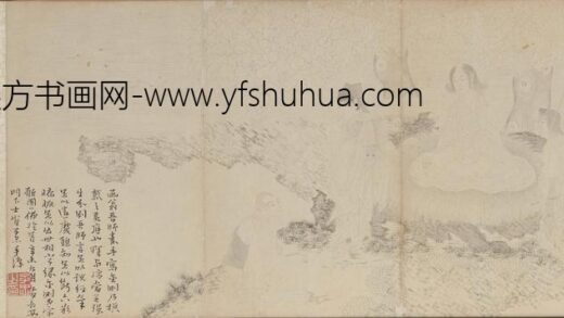 崔子忠 白描佛像图卷.jpg