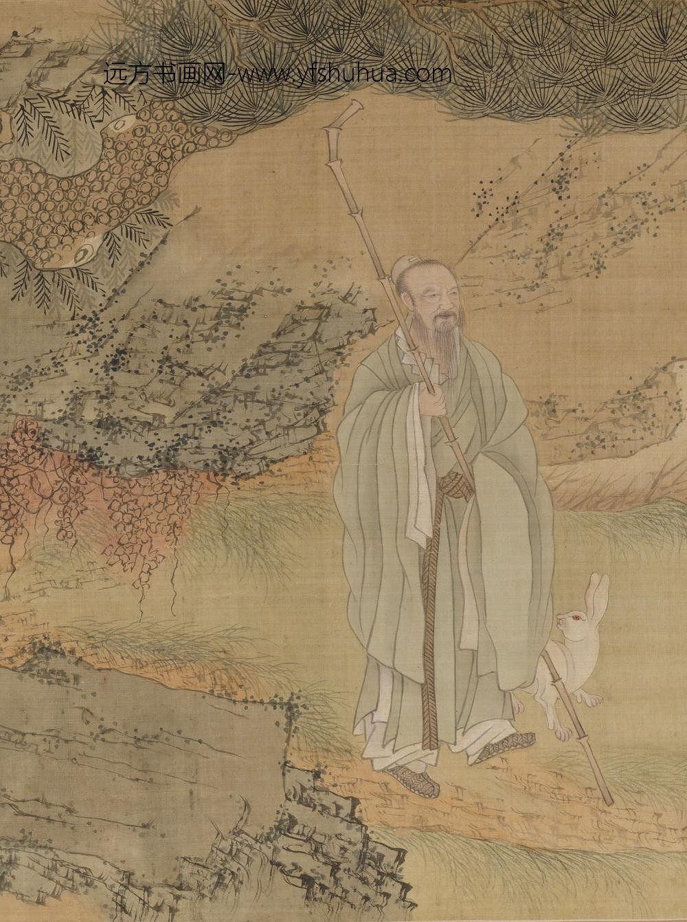 崔子忠_长白仙踪图卷