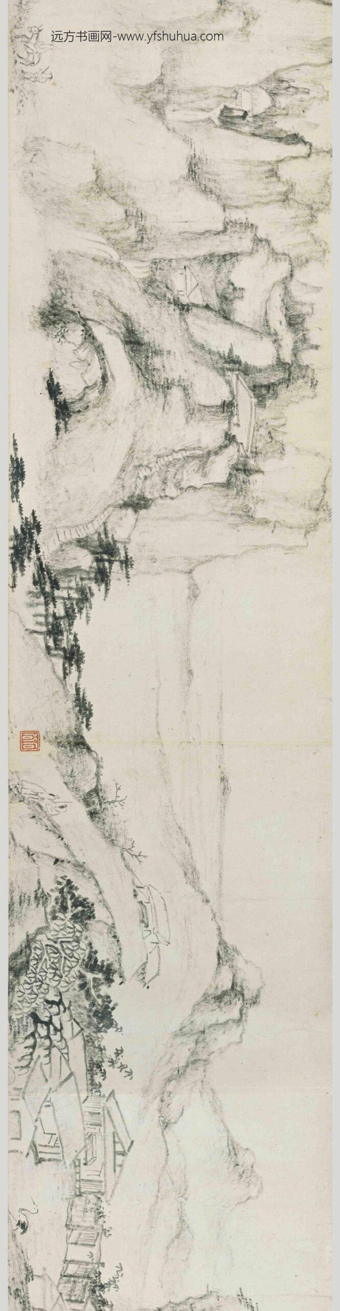 戴本孝_三绝图卷_