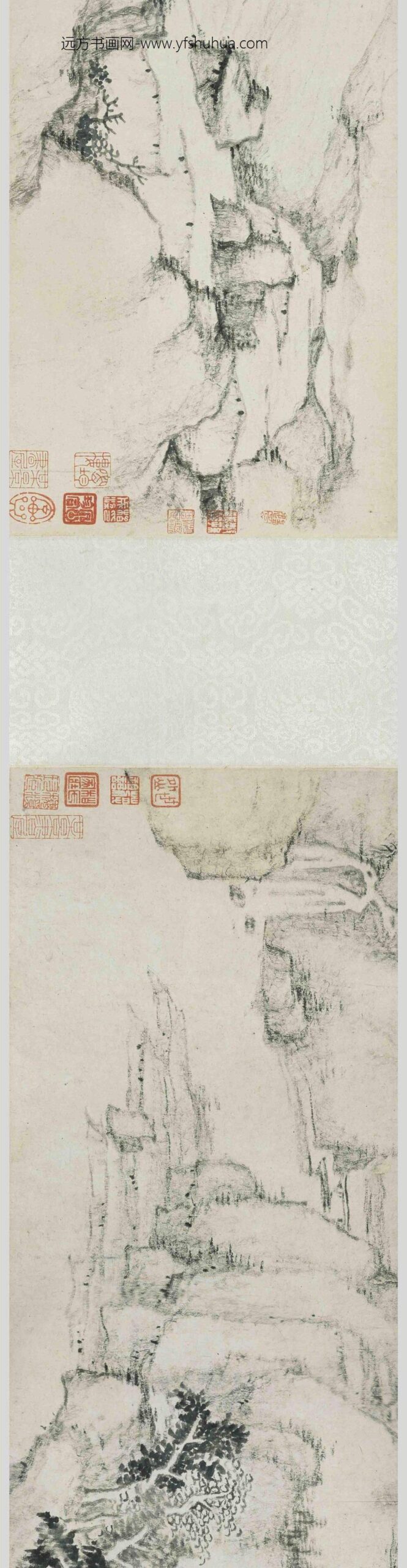 戴本孝_三绝图卷_