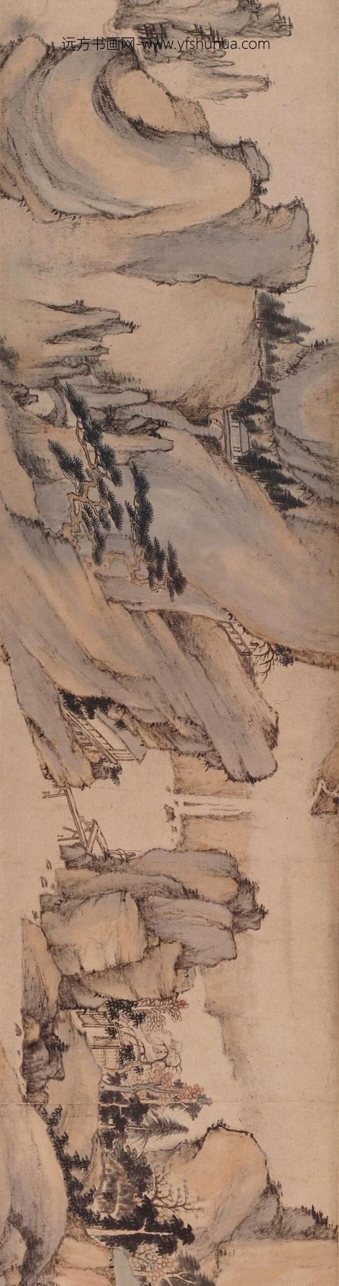 戴本孝_雨赏图卷_