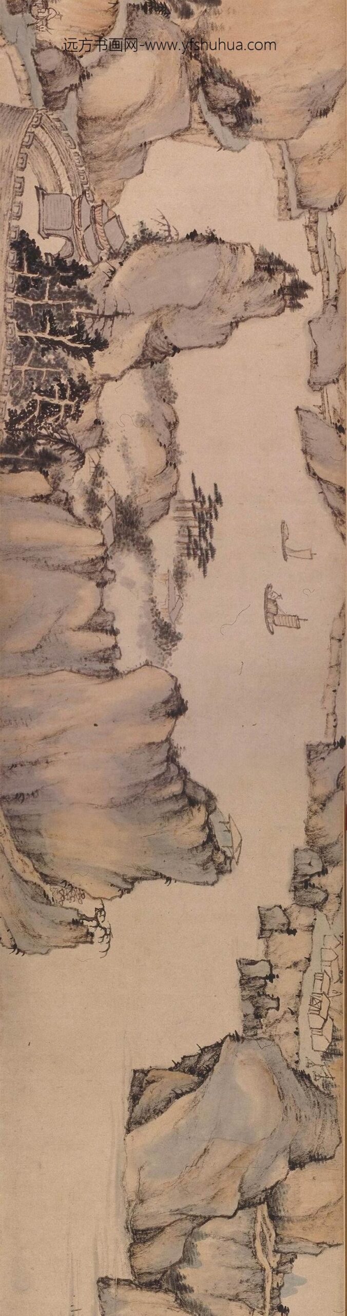 戴本孝_雨赏图卷_