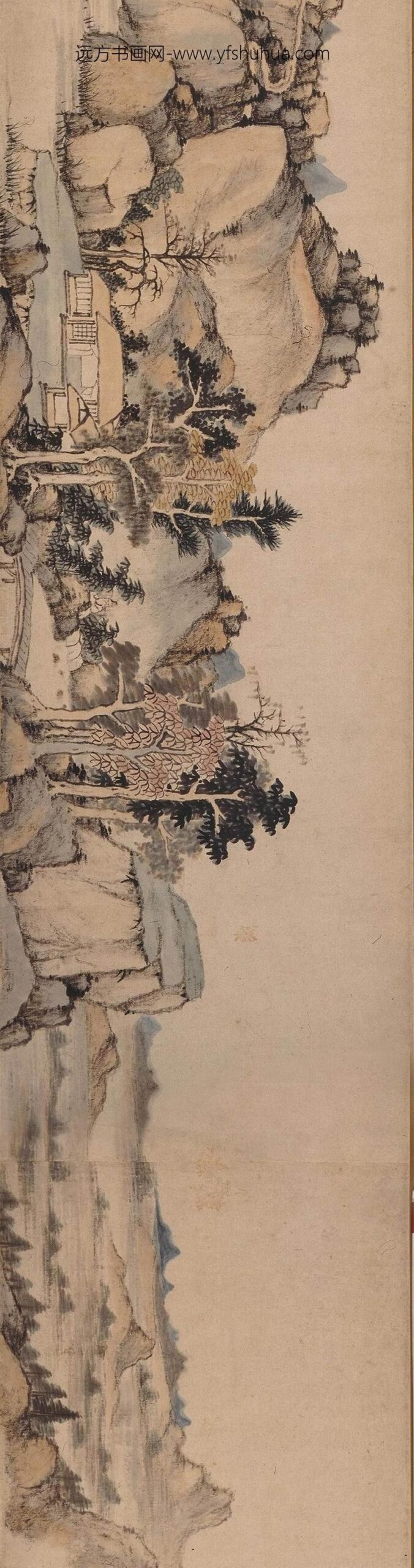 戴本孝_雨赏图卷_