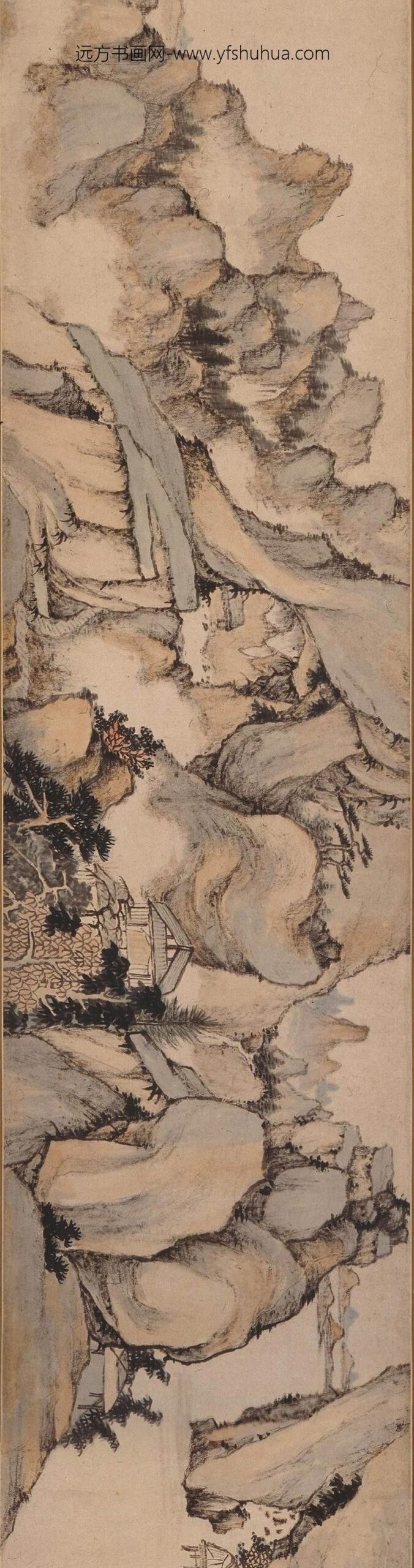 戴本孝_雨赏图卷_