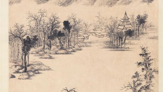 戴熙 杳霭疏钟图轴.jpg