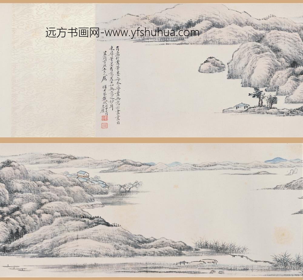 戴熙_水墨山水卷