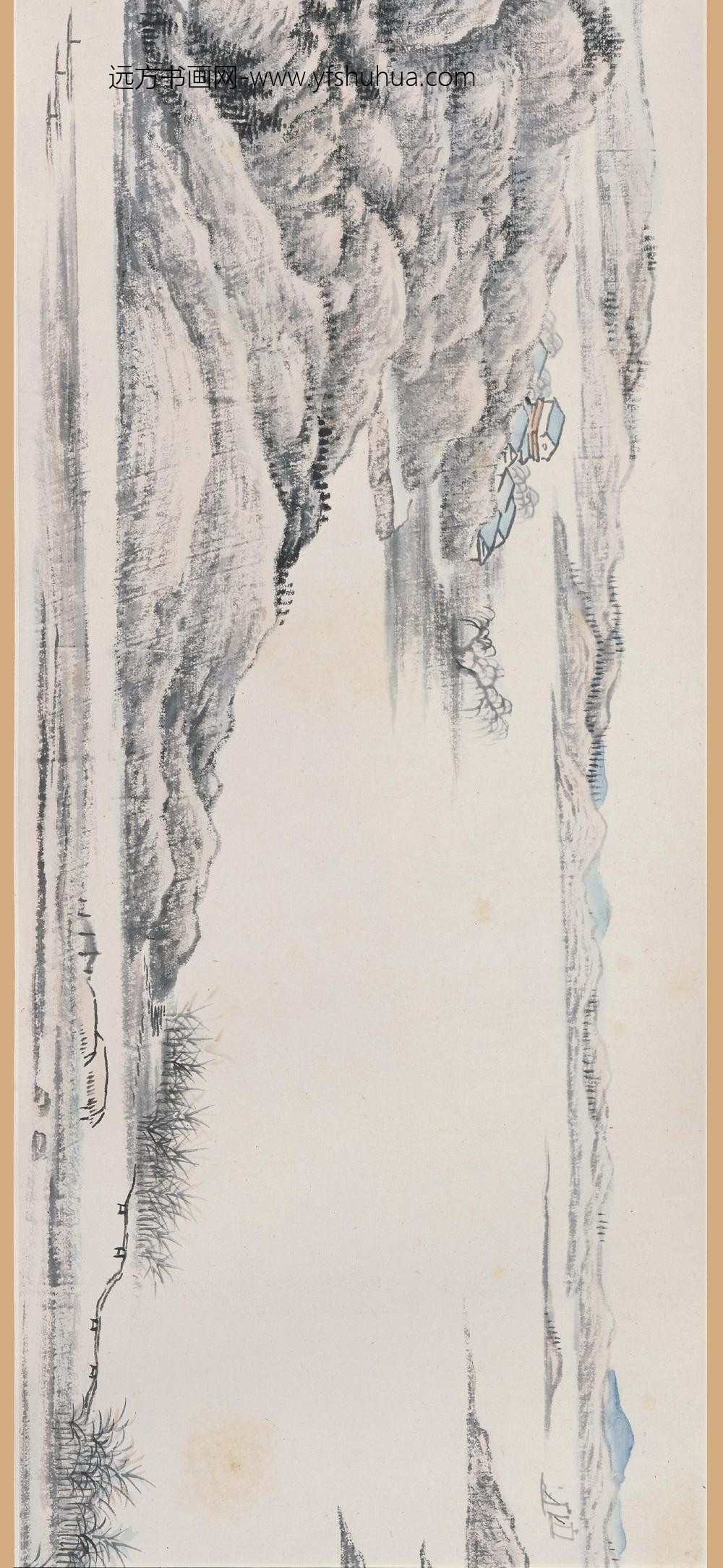 戴熙_水墨山水卷_