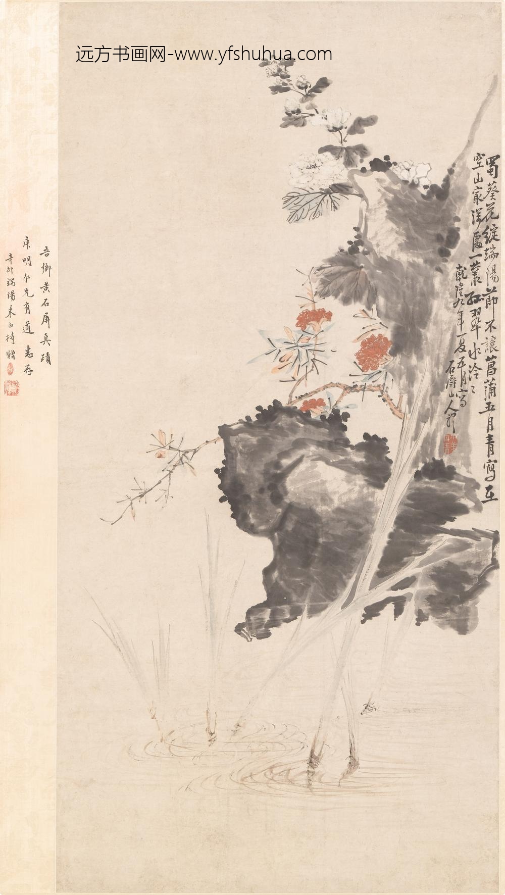 戴礼_瑞阳节景图轴