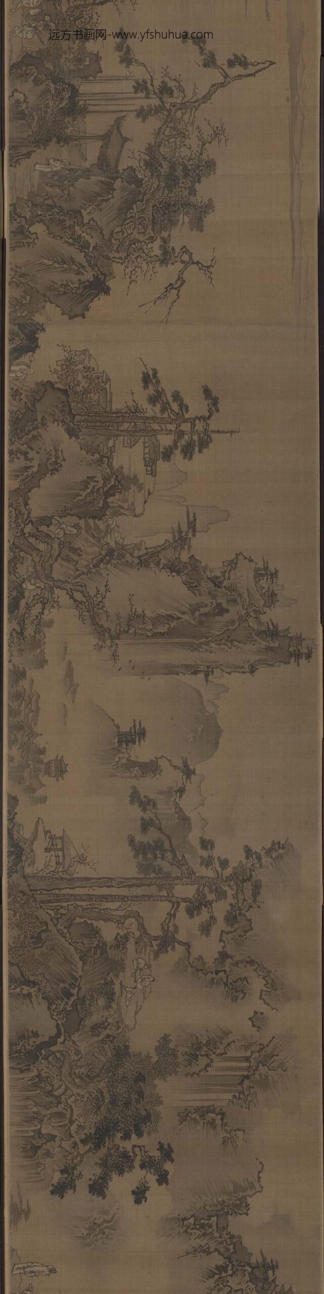 戴进_清江捕鱼图卷_