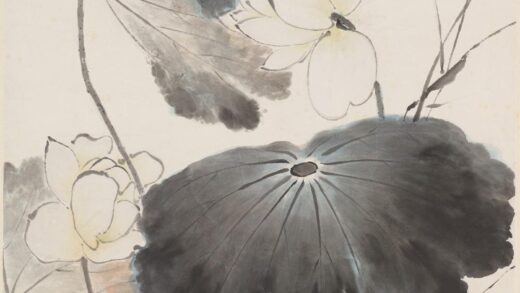 改琦 藕花香雨图轴.jpg