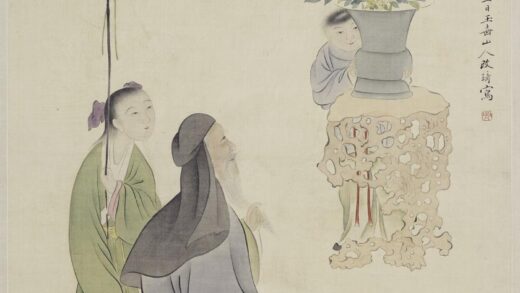 改琦 长春富贵图轴.jpg