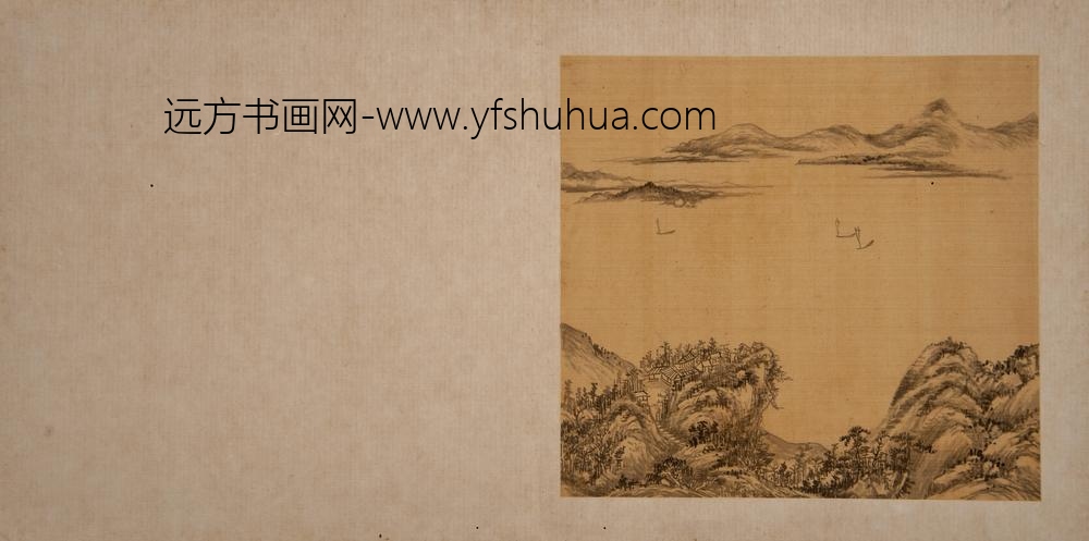 方士庶-山水册 ()