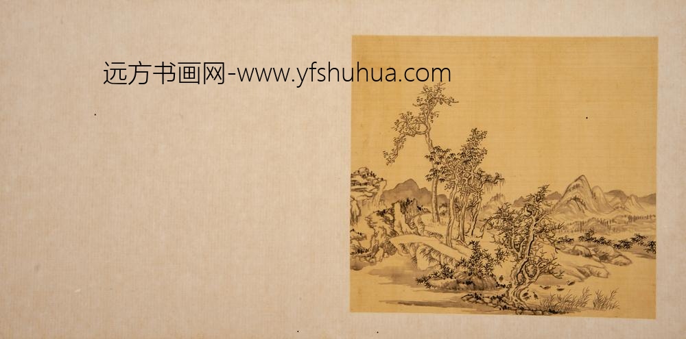 方士庶-山水册 ()