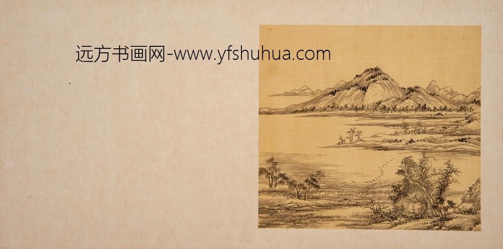 方士庶-山水册 ()