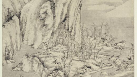 方士庶 快雪时晴图轴.jpg