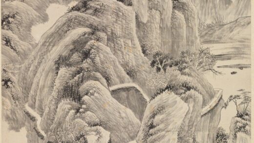 方薰 蜀山行旅图轴.jpg