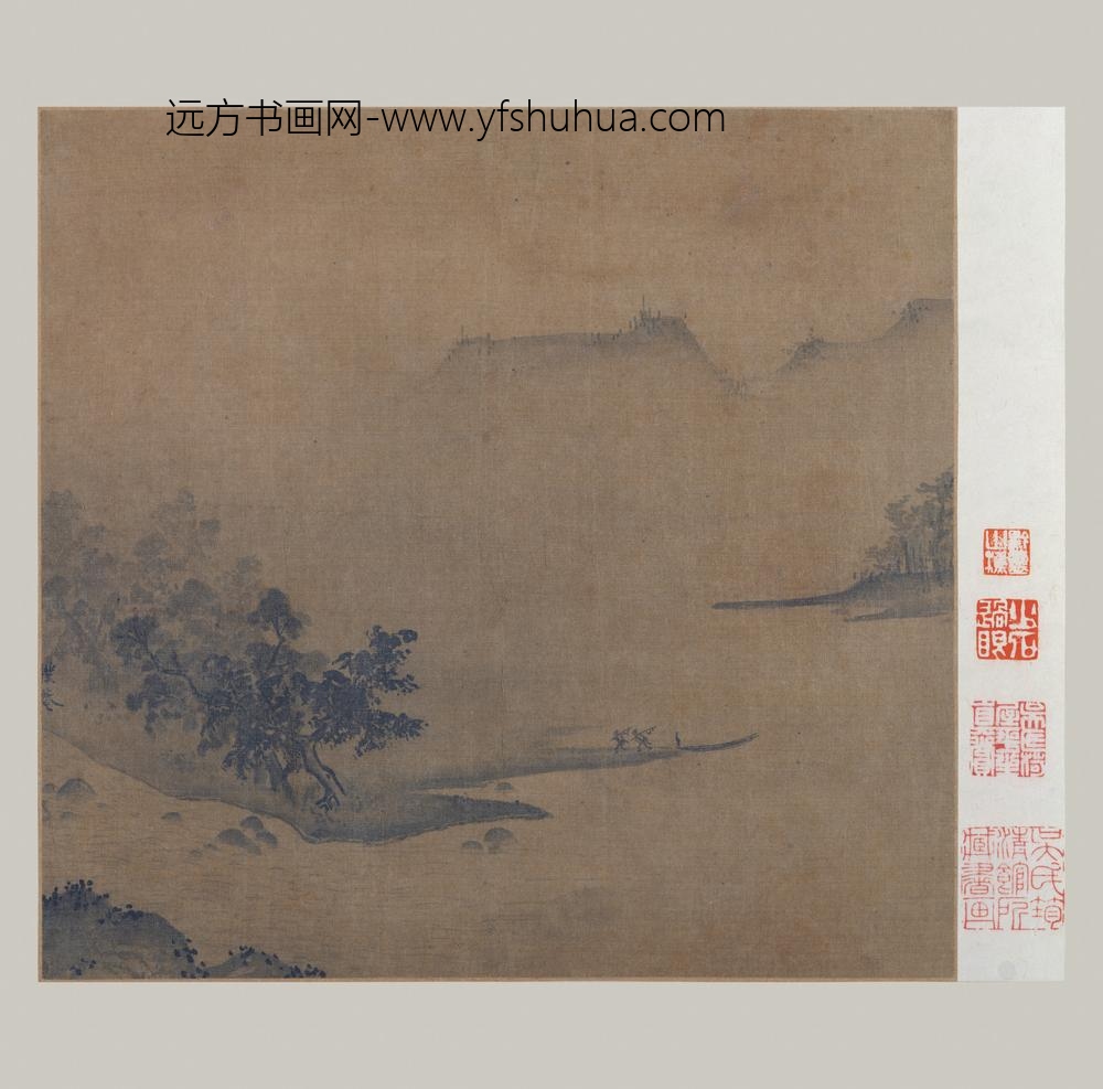 朴庵_烟江欲雨图页