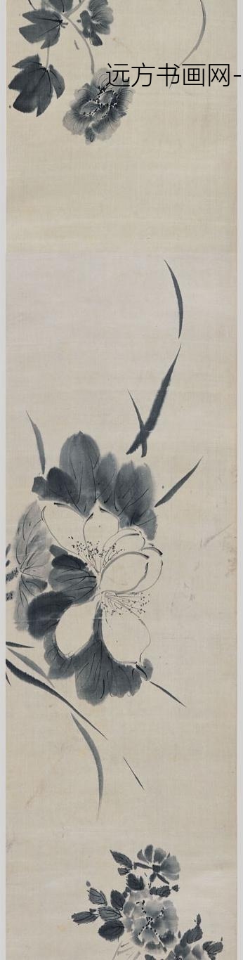 李因_花鸟图卷_