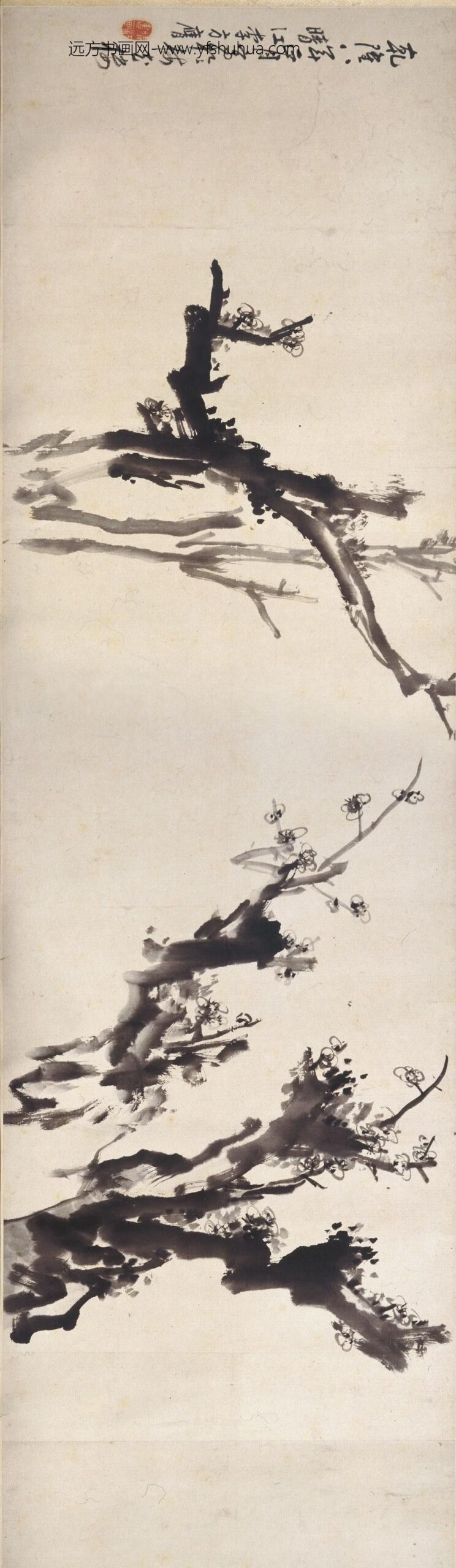 李方膺_梅花图卷_