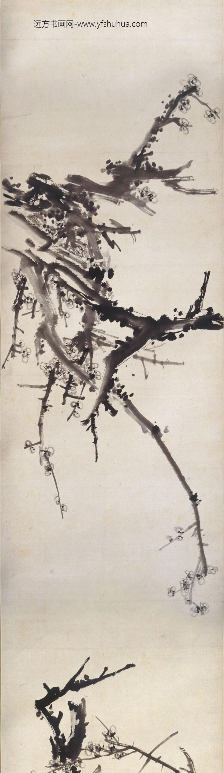 李方膺_梅花图卷_