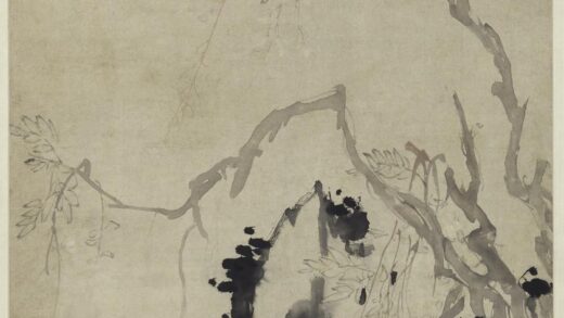 李方膺 藤石图轴.jpg