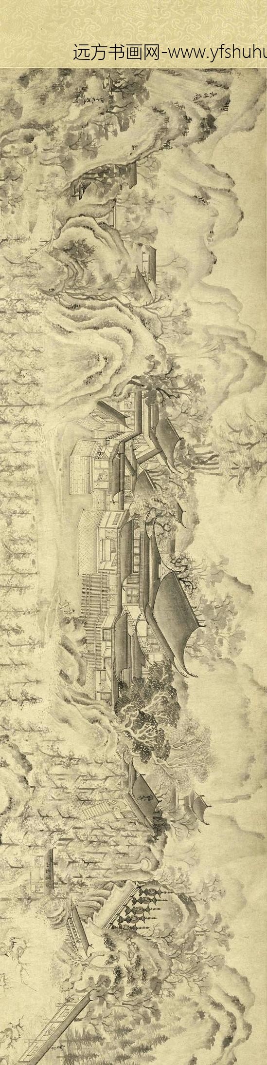 李昭庆_雁荡图卷_