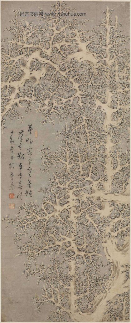 李清 梅花图轴.jpg