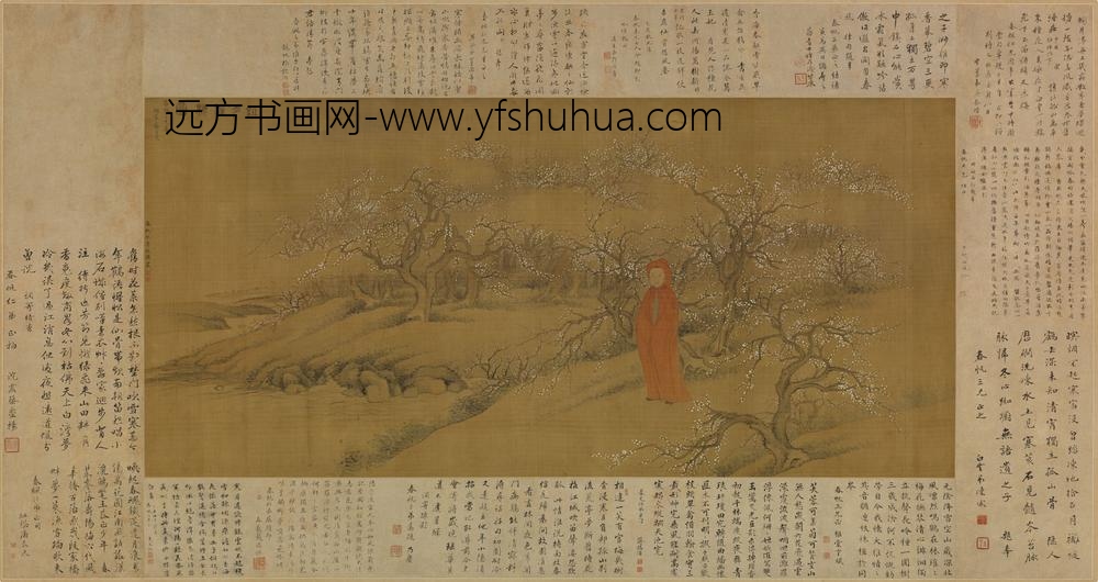 李绂麟_春帆肖像横披