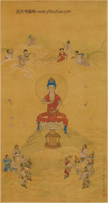 李藩 佛像轴.jpg