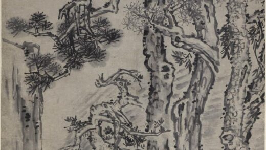 李鱓 五松图轴 1.jpg