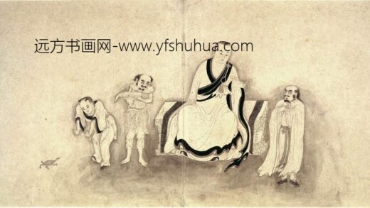 李麟 十六罗汉图册（十六开） 1.jpg