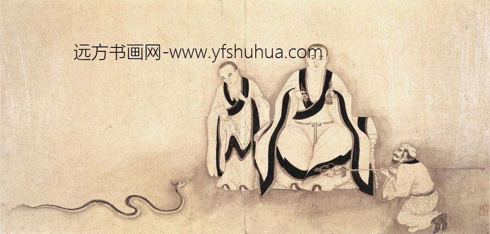 李麟_十六罗汉图册（十六开）_