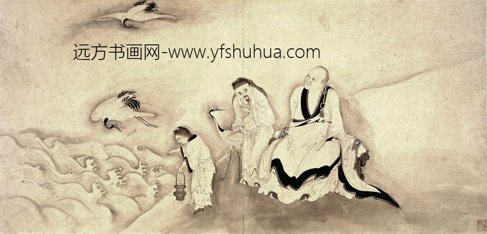 李麟_十六罗汉图册（十六开）_