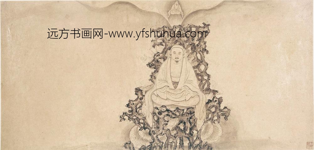 李麟_十六罗汉图册（十六开）_