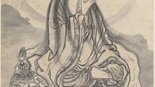 李麟 文殊像轴.jpg