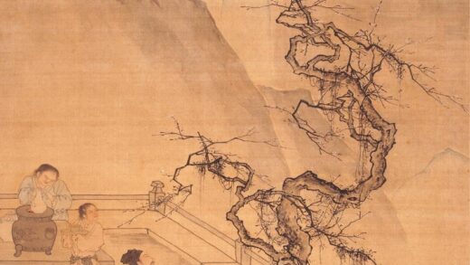 杜堇 梅下横琴图轴.jpg