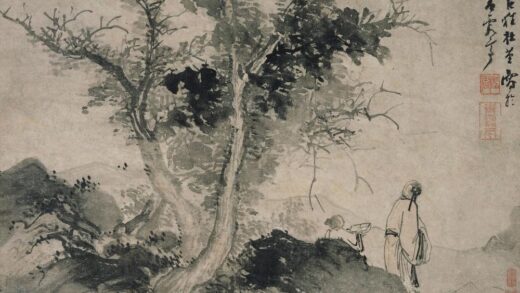 杜堇 秋林图轴.jpg