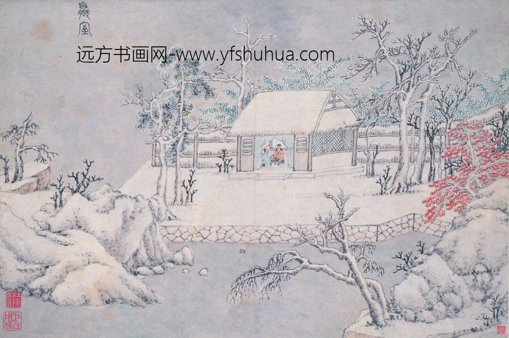 杜琼_南村邨别墅十景图册_