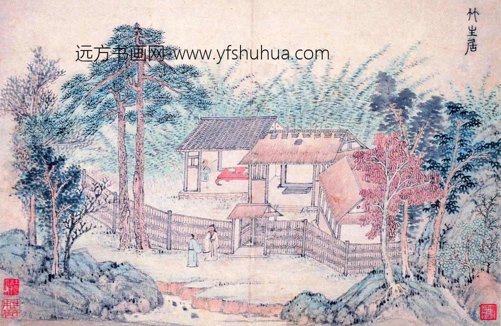 杜琼_南村邨别墅十景图册_