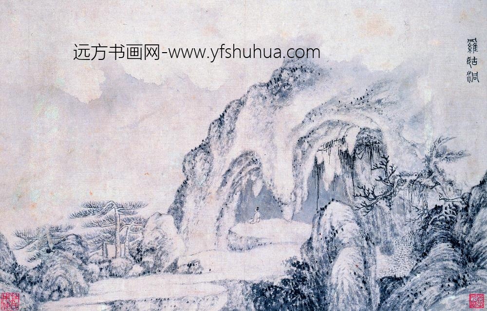 杜琼_南村邨别墅十景图册_