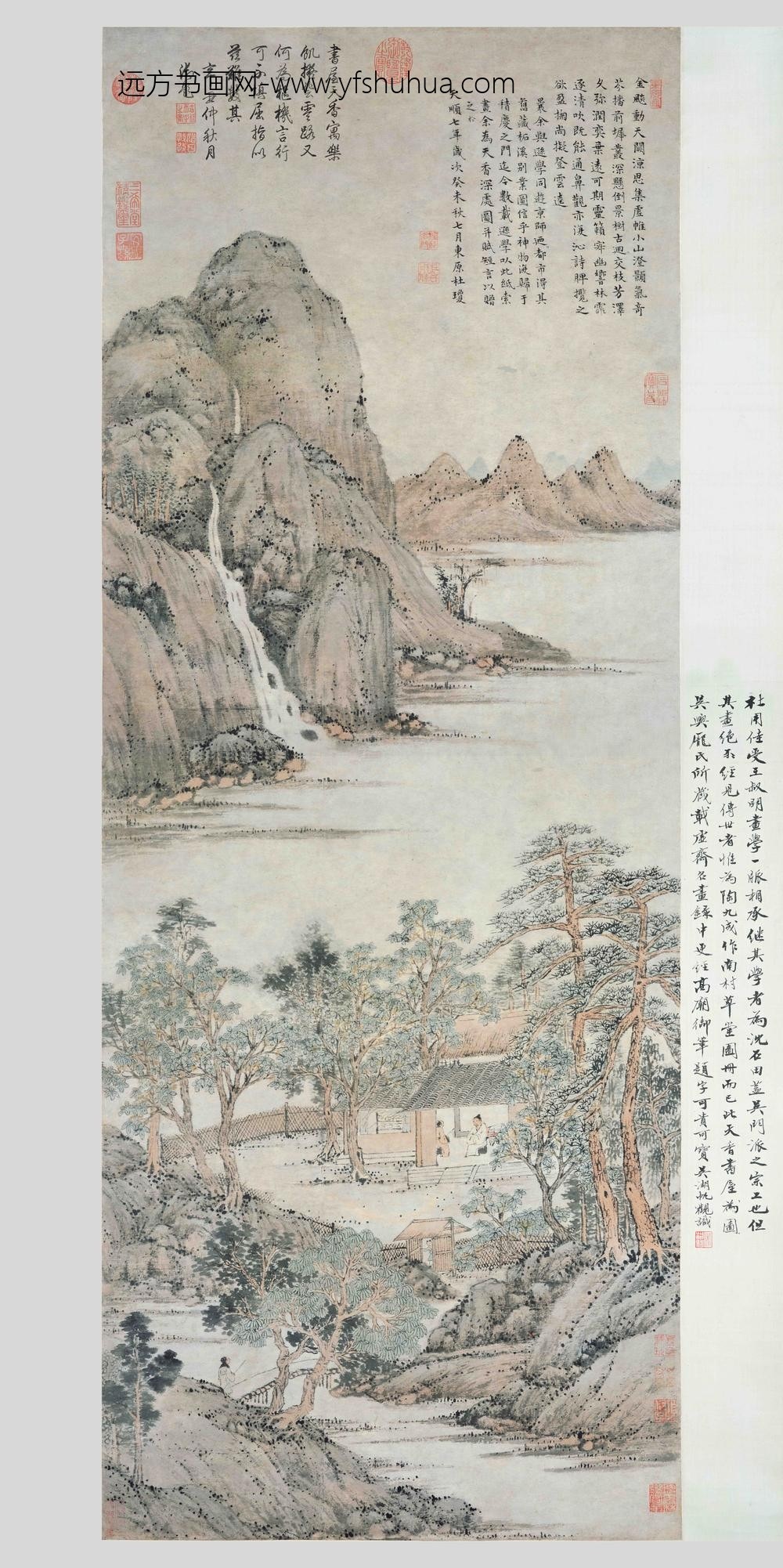 杜琼_天香深处图轴