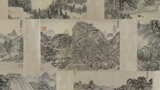 杜琼 沈周刘珏等山水合卷.jpg