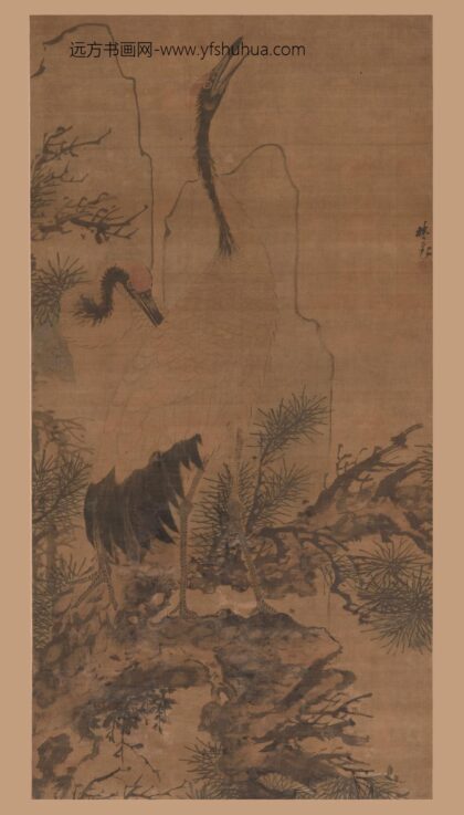 林良 松鹤图轴.jpg